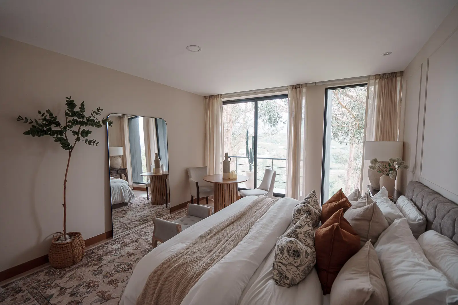 Cortinas Piemonte Collection en el hogar de Natalia Landaluce