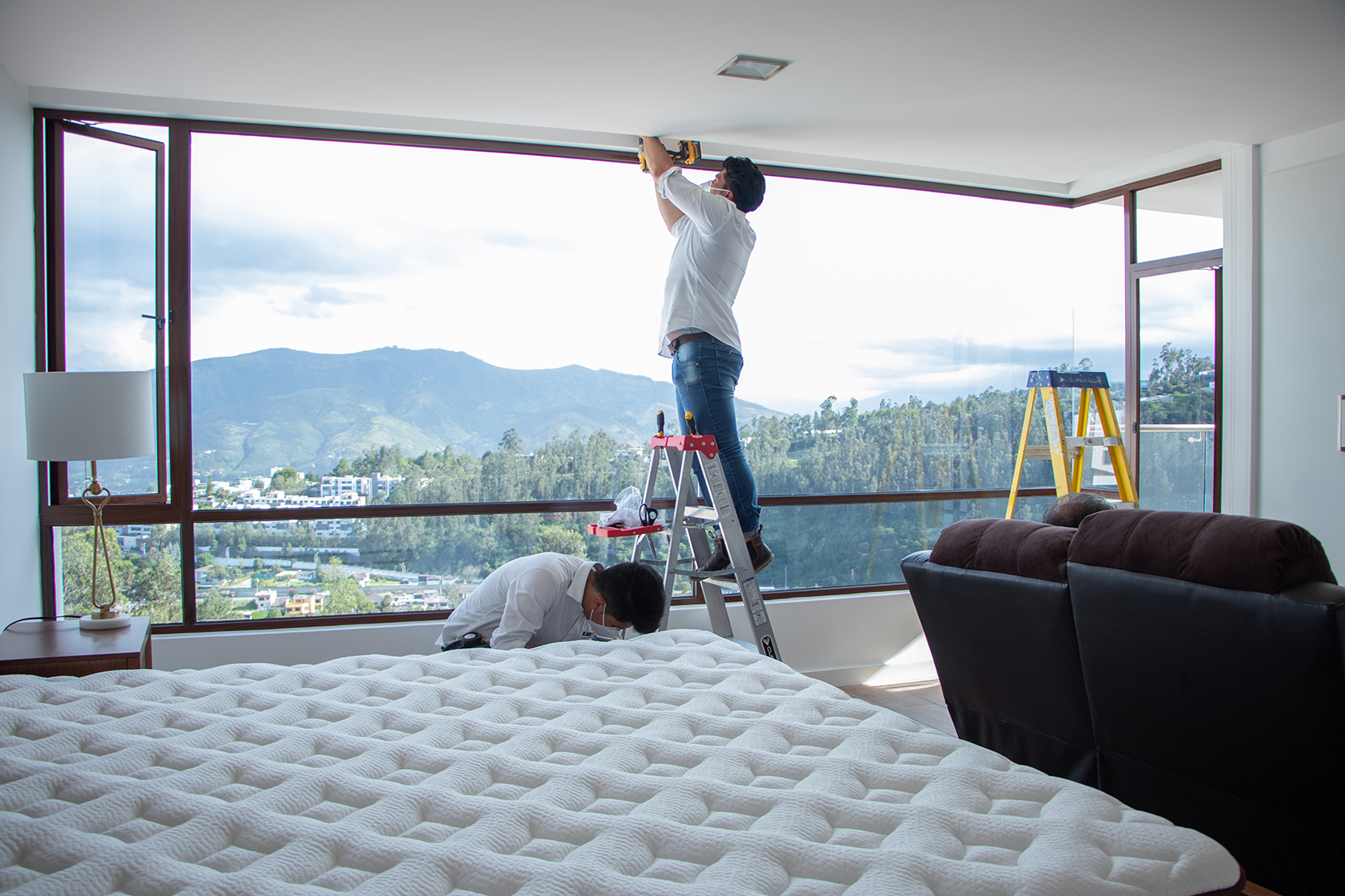 lavado y mantenimiento cortinas