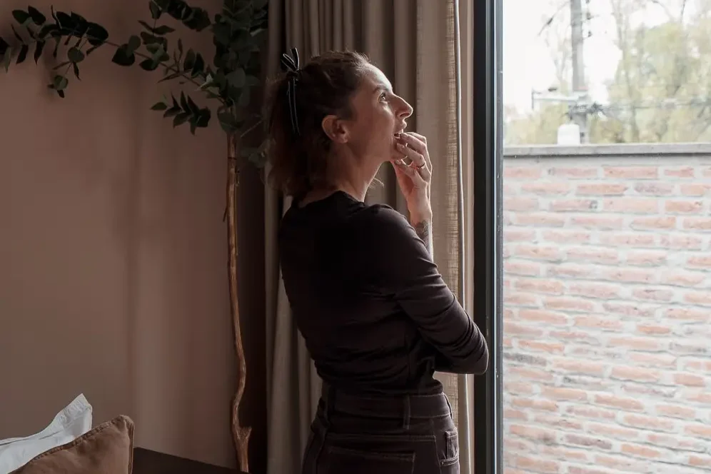 Cortinas Piemonte Collection en el hogar de Natalia Landaluce